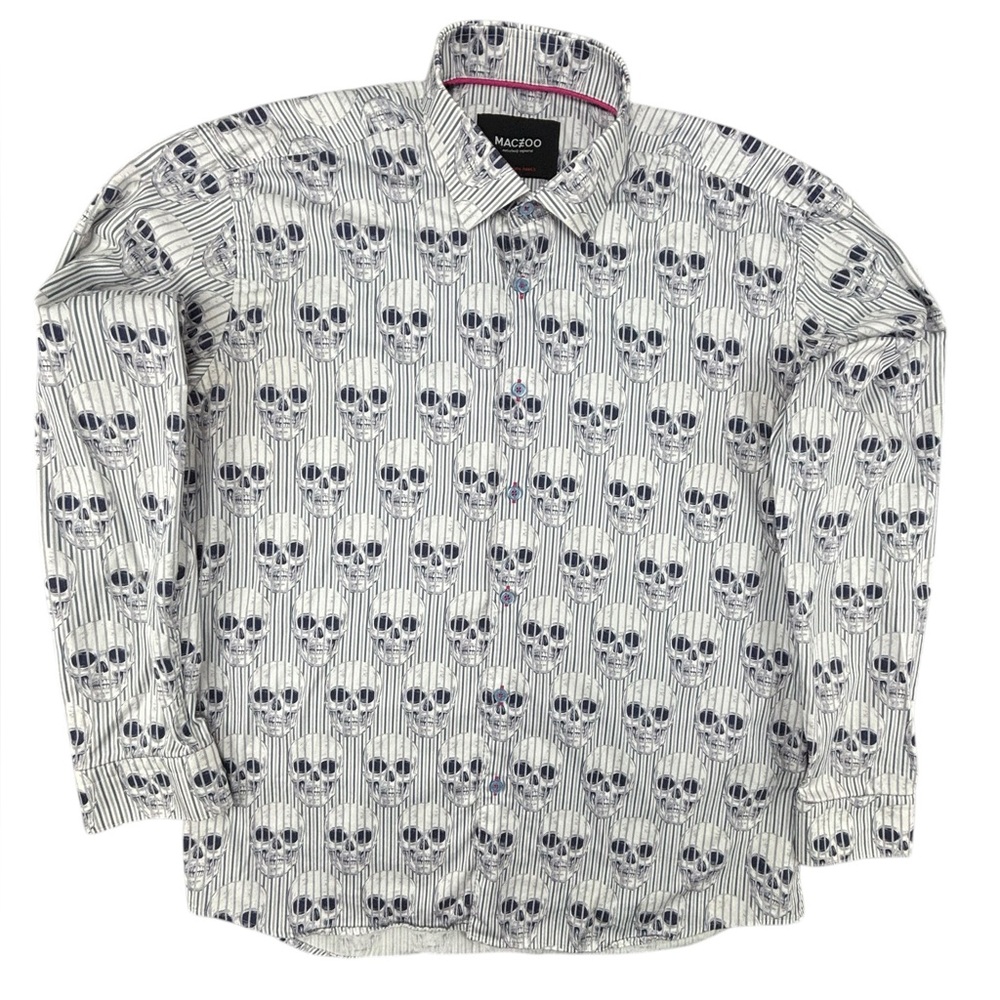 Maceoo-‎ Skull Shirt- XL- Like New!!!